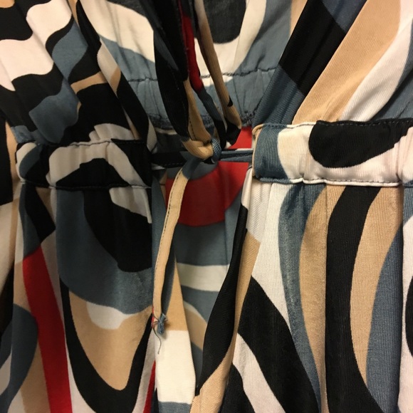 Symmetry Printed Dress - Picture 3 of 6